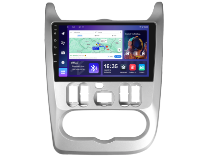 Isudar T68 autorádio s Android pro Dacia Logan 1, Sandero 1, 2009 2015, 1, CarPlay, AndroidAuto s GPS modulem a dotykovou obrazovkou evtech.cz