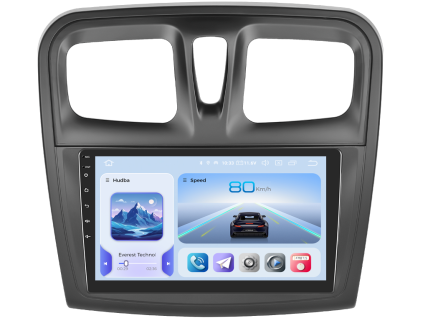 Xtrons IQP autorádio s Android pro Dacia Logan 2, Sandero 2, 1, CarPlay, AndroidAuto s GPS modulem a dotykovou obrazovkou evtech.cz