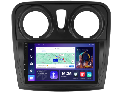 Isudar T68 autorádio s Android pro Dacia Logan 2, Sandero 2, 1, CarPlay, AndroidAuto s GPS modulem a dotykovou obrazovkou evtech.cz