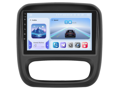 Xtrons autorádio IAP12 s Android 13 pro Renault Trafic, Opel Vivaro, 6, AndroidAuto s dotykovou obrazovkou evtech.cz
