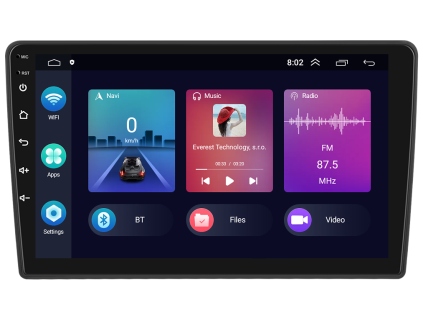 2DIN chytré autorádio s Android pro Citroen Berlingo 2, Peugeot Partner 2008 2019, CarPlay, AndroidAuto, bluetooth handsfree evtech.cz
