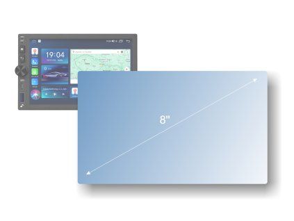 Everest antireflexní ochranné nano sklo FO11 8''