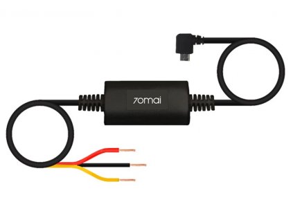 Xiaomi 70mai Midrive UP02 Hardwire Kit napájecí kabel a adaptér pro 24 hodinové sledování automobilu evtech.cz