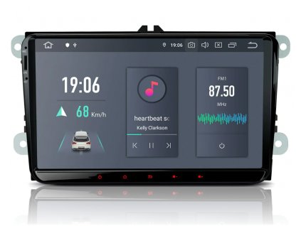 2DIN autorádio Xtrons PEX92MTVL pro Volkswagen a Skoda s Android 12 GPS CarPlay a AndroidAuto evtech.cz (002)