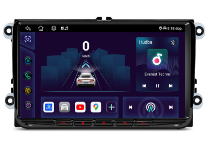 Autorádio Xtrons ID90MTVL s CarPlay a AndroidAuto a TOP FM tuner evtech.cz