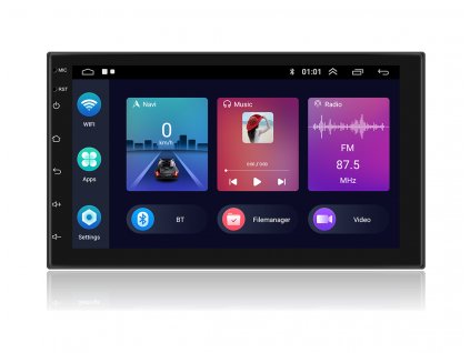 2DIN autorádio A3017 s CarPlay a AndroidAuto s Wi Fi, GPS a Android 11 evtech.cz