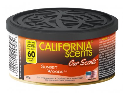 California scents car scent Sunset Woods zapad slunce v lese evtech cz