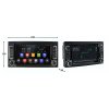 Isudar T72 2DIN autorádio pro Multivan T5, Touareg, Transporter s dotykovou obrazovkou, CarPlay a AndroidAuto rozměry evtech.cz New