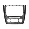 Redukční rámeček pro 2DIN autorádio Škoda Yeti automatická klimatizace ze zadu evtech.cz