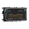Xtrons autorádio PX72FSFBL s Android pro Ford Focus, S Max, Mondeo, pohled z boku, CarPlay, AndroidAuto, bluetooth handsfree s GPS modulem, navigací, DAB a LCD IPS dotykovou obrazovkou evtech.cz