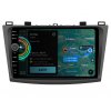 EVEREST autorádio s Android pro Mazda 3, volume, CarPlay, AndroidAuto, bluetooth handsfree s GPS modulem, navigací, DAB a LCD IPS dotykovou obrazovkou evtech.cz