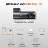 70mai palubní kamera m310 plus 4k ultra hd obsah balení CZ