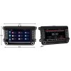 Autorádio Podofo A3040 s Android 11, GPS, CarPlay, AndroidAuto pro vozy Skoda, Volkswagen a Seat pro VW rozměry VW evtech.cz