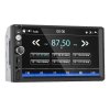 2DIN autorádio A7515B, CarPlay, AndroidAuto, menu, z boku, bluetooth handsfree a dotykovou obrazovkou evtech.cz