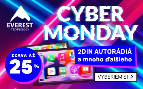 Cyber ​​Monday 2025: Posledné 2 dni zliav na 2 DIN autorádia, kamery do auta a ďalšie príslušenstvo