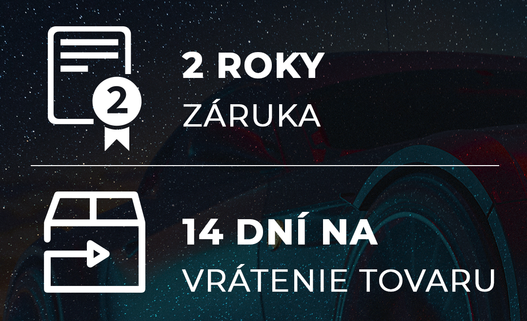 2 roky záruka