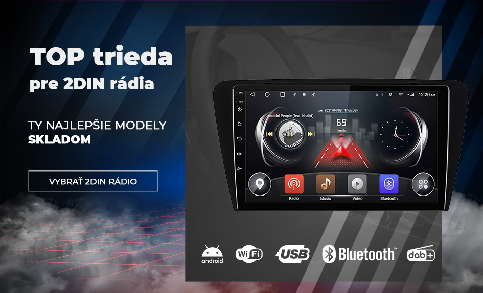 TOP TRIEDA 2DIN AUTORÁDIÍ ANDROID WI-FI EVEREST TECHNOLOGY