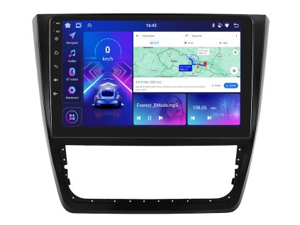 Bmode autorádio BEV05 s Android 13 pro Škoda Yeti, CarPlay, AndroidAuto, bluetooth handsfree s GPS modulem, navigací, DAB a LCD IPS dotykovou obrazovkou evtech.cz