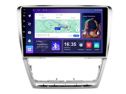 ISUDAR 2DIN autorádio T68B s Android 13 pro Škoda Octavia 2, CarPlay, AndroidAuto, bluetooth handsfree s GPS modulem, navigací, DAB a LCD IPS dotykovou obrazovkou evtech.cz