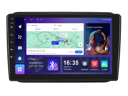 ISUDAR autorádio T68B s Android pro Škoda Fabia II, CarPlay, AndroidAuto a dotykovou obrazovkou evtech.cz