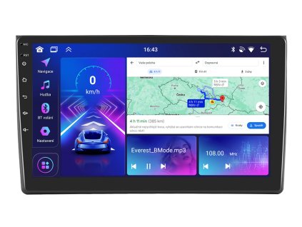 Bmode autorádio s Android 13 pro Audi A4, CarPlay, AndroidAuto, bluetooth handsfree s GPS modulem, navigací, DAB a LCD IPS dotykovou obrazovkou evtech.cz