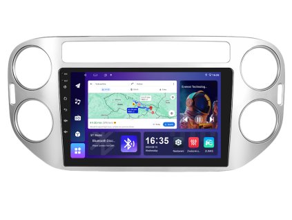 ISUDAR 1 autorádio T68B s Android 13 pro Volkswagen Tiguan, CarPlay, AndroidAuto, bluetooth handsfree s GPS modulem, navigací, DAB a dotykovou obrazovkou evtech.cz