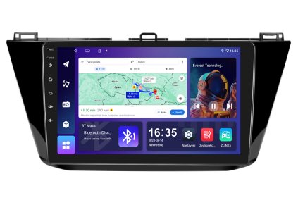 ISUDAR 1 autorádio T68B s Android 13 pro Volkswagen Tiguan, CarPlay, AndroidAuto, bluetooth handsfree s GPS modulem, navigací, DAB a dotykovou obrazovkou evtech.cz