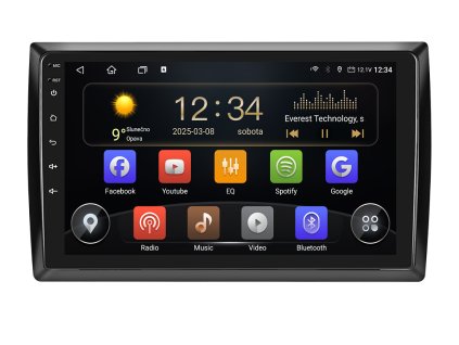 ISUDAR autorádio T72 s Android 13 pro Volkswagen Beetle, Škoda, CarPlay, AndroidAuto a dotykovou obrazovkou evtech.cz