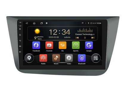 ISUDAR autorádio T72 s Android 13 pro Seat Altea, Volkswagen, CarPlay, AndroidAuto a dotykovou obrazovkou evtech.cz