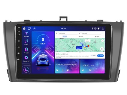 Bmode autorádio s Android 13 pro Volkswagen Toyota Avensis, CarPlay, AndroidAuto, bluetooth handsfree s GPS modulem, navigací, DAB a LCD IPS dotykovou obrazovkou evtech.cz