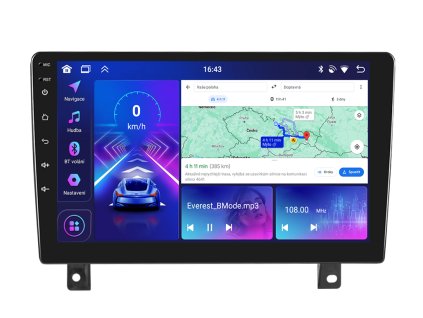 Bmode autorádio s Android 13 pro Opel Astra, CarPlay, AndroidAuto, bluetooth handsfree s GPS modulem, navigací, DAB a LCD IPS dotykovou obrazovkou evtech.cz