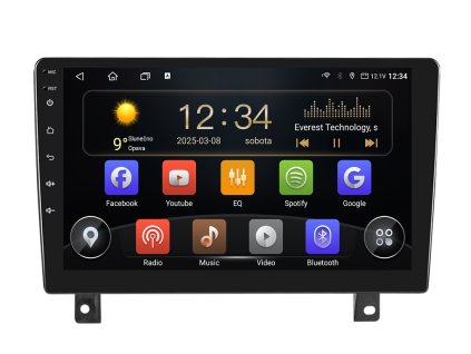 ISUDAR autorádio T72 s Android 13 pro Škoda Opel Astra, CarPlay, AndroidAut a dotykovou obrazovkou evtech.cz