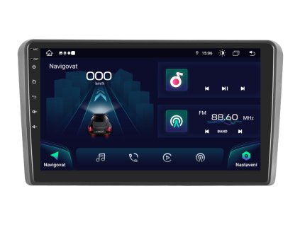 Xtrons autorádio IAP12 s Android 13 pro Audi A3, CarPlay, AndroidAuto, bluetooth handsfree s GPS modulem, navigací, DAB a LCD IPS dotykovou obrazovkou evtech.cz