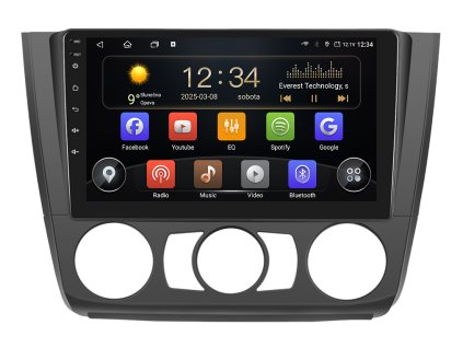 ISUDAR autorádio T72 s Android pro BMW 1 Series 1,Série 1,Rad 1, CarPlay, AndroidAuto a dotykovou obrazovkou evtech.cz