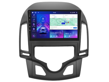 2DIN autorádio s Android pro Hyundai I30, CarPlay, AndroidAuto, bluetooth handsfree s GPS modulem, navigací, DAB a dotykovou obrazovkou evtech.cz