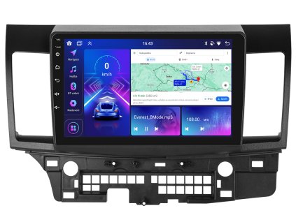Bmode autorádio s Android 13 pro Mitsubishi Lancer, CarPlay, AndroidAuto a dotykovou obrazovkou evtech.cz