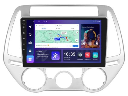 ISUDAR 1 autorádio T68B s Android 13 pro Hyundai I20, CarPlay, AndroidAuto a dotykovou obrazovkou evtech.cz