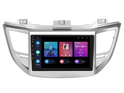 2DIN autorádio A3018 s Android 13 pro Hyundai Tucson, CarPlay, AndroidAuto, bluetooth handsfree s GPS modulem, navigací, DAB a dotykovou obrazovkou evtech.cz