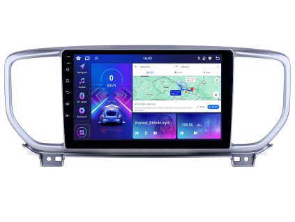 Bmode autorádio s Android 13 pro Kia Sportage, CarPlay, AndroidAuto a dotykovou obrazovkou evtech.cz