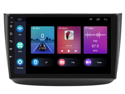 2DIN autorádio A3018 s Android 13 pro Mercedes Viano, Vito, CarPlay, AndroidAuto, bluetooth handsfree s GPS modulem, navigací, DAB a dotykovou obrazovkou evtech.cz