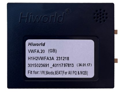 CAN BUS dekoder Hiworld pro Škoda, Volkswagen, Seat, ovládání na volantu, informace o klimatizaci everest technology
