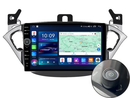 EVEREST 1 autorádio s Android 12 pro Opel Adam Corsa, Peugeot, CarPlay, AndroidAuto, bluetooth handsfree s GPS modulem, navigací, DAB a LCD IPS dotykovou obrazovkou evtech.cz