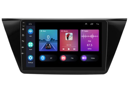 2DIN autorádio A3019 s Android 13 pro Volkswagen Touran 2, MK 2, CarPlay, AndroidAuto, bluetooth handsfree s GPS modulem, navigací, DAB a dotykovou obrazovkou evtech.cz