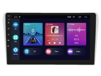 2DIN autorádio A3018 s Android 13 pro Toyota Avensis 02 08, CarPlay, AndroidAuto s GPS modulem a dotykovou obrazovkou evtech.cz