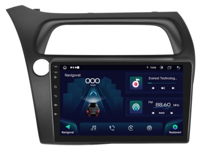 Xtrons autorádio IAP12 s Android 13 pro Honda Civic, CarPlay, AndroidAuto a LCD IPS dotykovou obrazovkou evtech.cz
