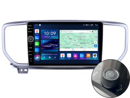 EVEREST 1 autorádio s Android 12 pro Kia Sportage, CarPlay, AndroidAuto a LCD IPS dotykovou obrazovkou evtech.cz