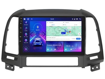 Bmode autorádio s Android 13 pro Hyundai Santa Fe 6 12, CarPlay, AndroidAuto a dotykovou obrazovkou evtech.cz