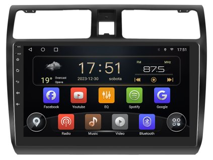 ISUDAR autorádio T72 s Android 13 pro Suzuki Swift 04 10, CarPlay, AndroidAuto a dotykovou obrazovkou evtech.cz