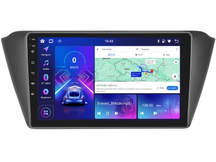 Bmode autorádio s Android pro Škoda Fabia III, Mk 3, CarPlay, AndroidAuto a dotykovou obrazovkou evtech.cz