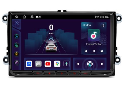 Autorádio Xtrons ID90MTVL s CarPlay a AndroidAuto a TOP FM tuner evtech.cz